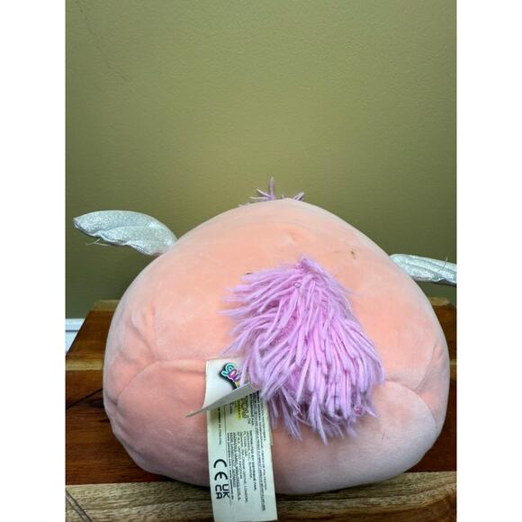 Squishmallows Pandora the Pegasus Pink Plush Toy Medium 8" Cuddly - Picture 5 of 5